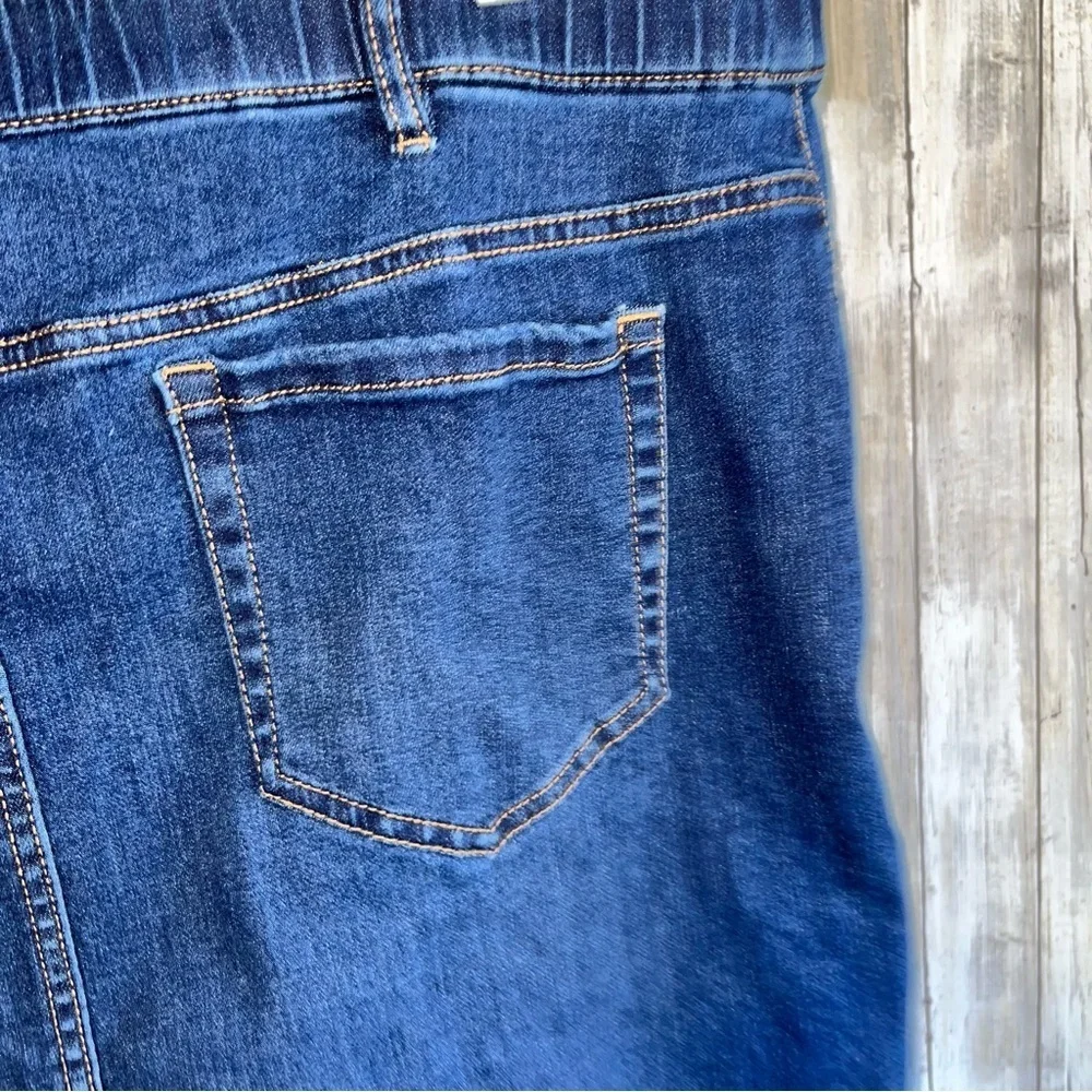 J. Jill Denim Dark Wash Denim Mini Skirt Women’s 2X - Picture 3 of 4